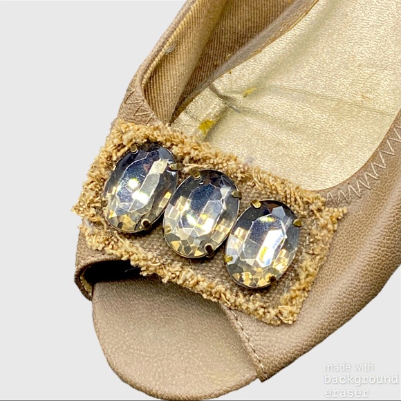 Simply Vera Wang Flat Jeweled Shoes - Picture 3 of 5